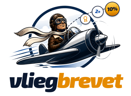 Vliegbrevet: 2+ diensten, 10% korting